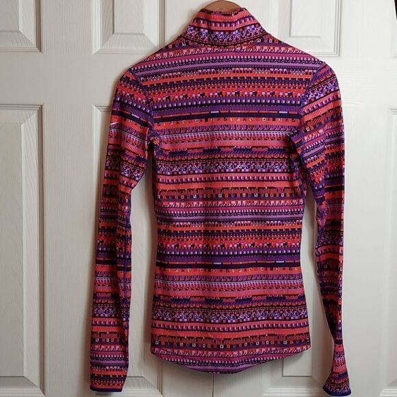 Nike Pro Hyperwarm 8 Bit Half Zip Pullover Sz S - Picture 6 of 9